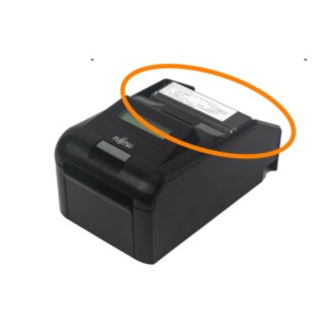 ujitsu 9890C airline boarding pass and baggage tag thermal printer for airport check-in counters