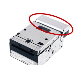 Fujitsu 9890S boarding pass and baggage tag printer module for airline self-service kiosks