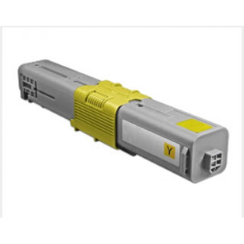 Okidata C331dn Yellow Toner Cartridge (3,000 pg) - OEM NEW - PN: 44469701